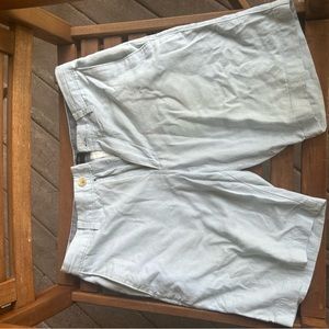 Banana Republic Aiden Short. 80% Cotton 20% Linen. Blue. Short Size 31.